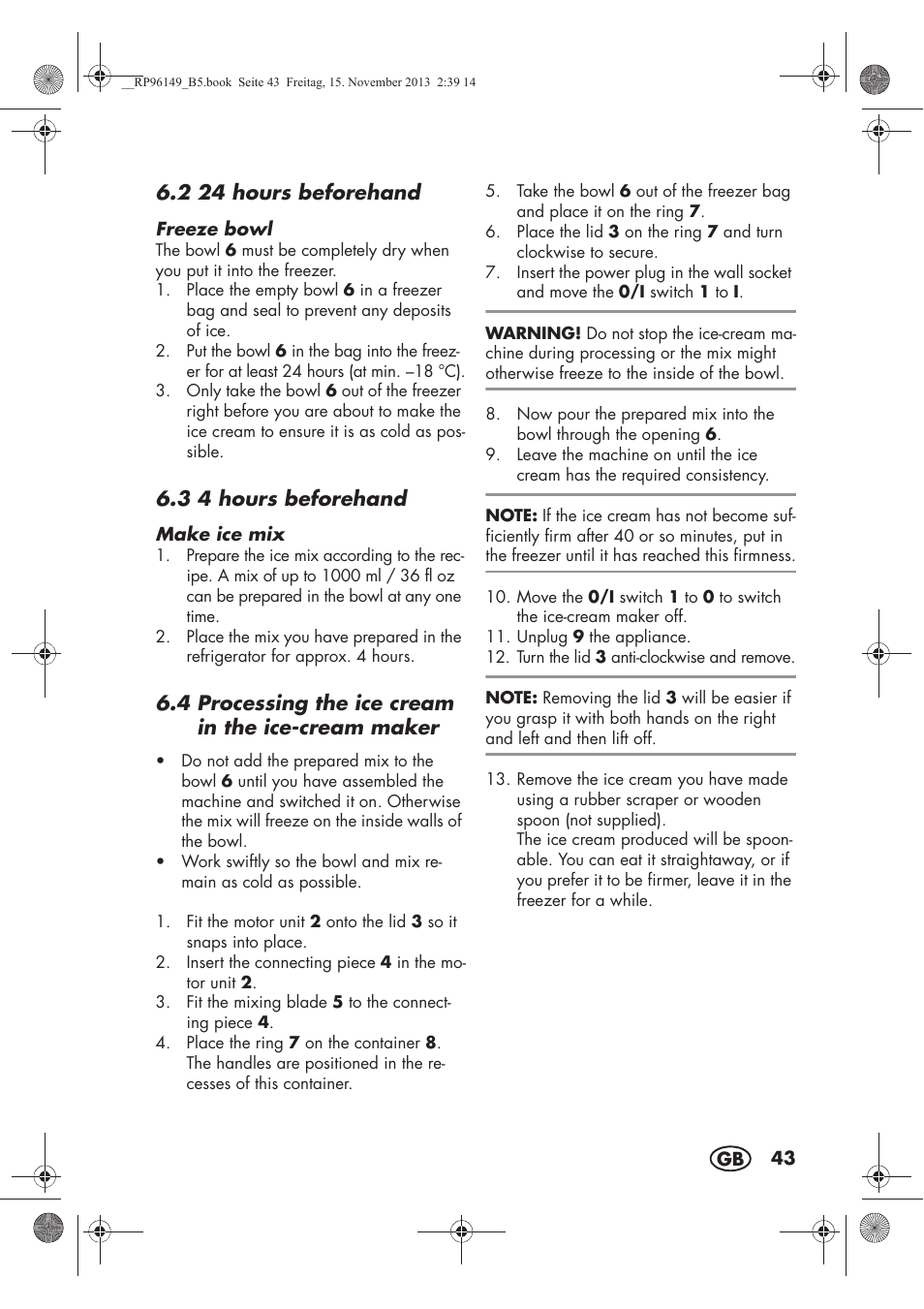 Silvercrest SECM 12 A1 User Manual | Page 45 / 62