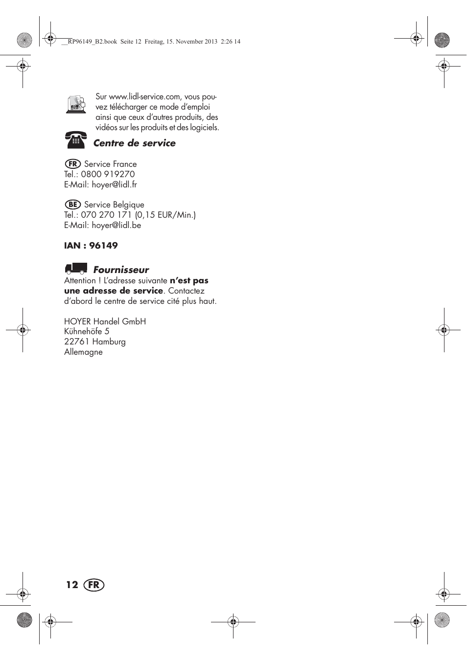 Silvercrest SECM 12 A1 User Manual | Page 14 / 46