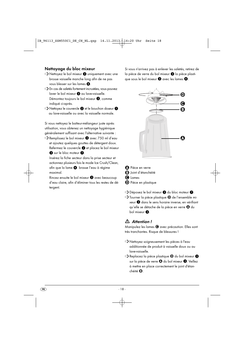 Silvercrest SSM 550 C1 User Manual | Page 21 / 53