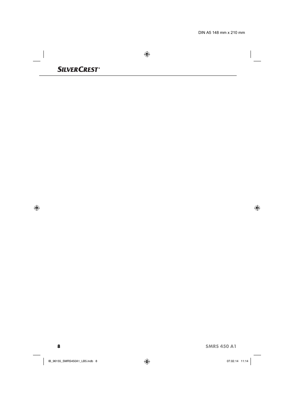 Silvercrest SMRS 450 A1 User Manual | Page 11 / 36