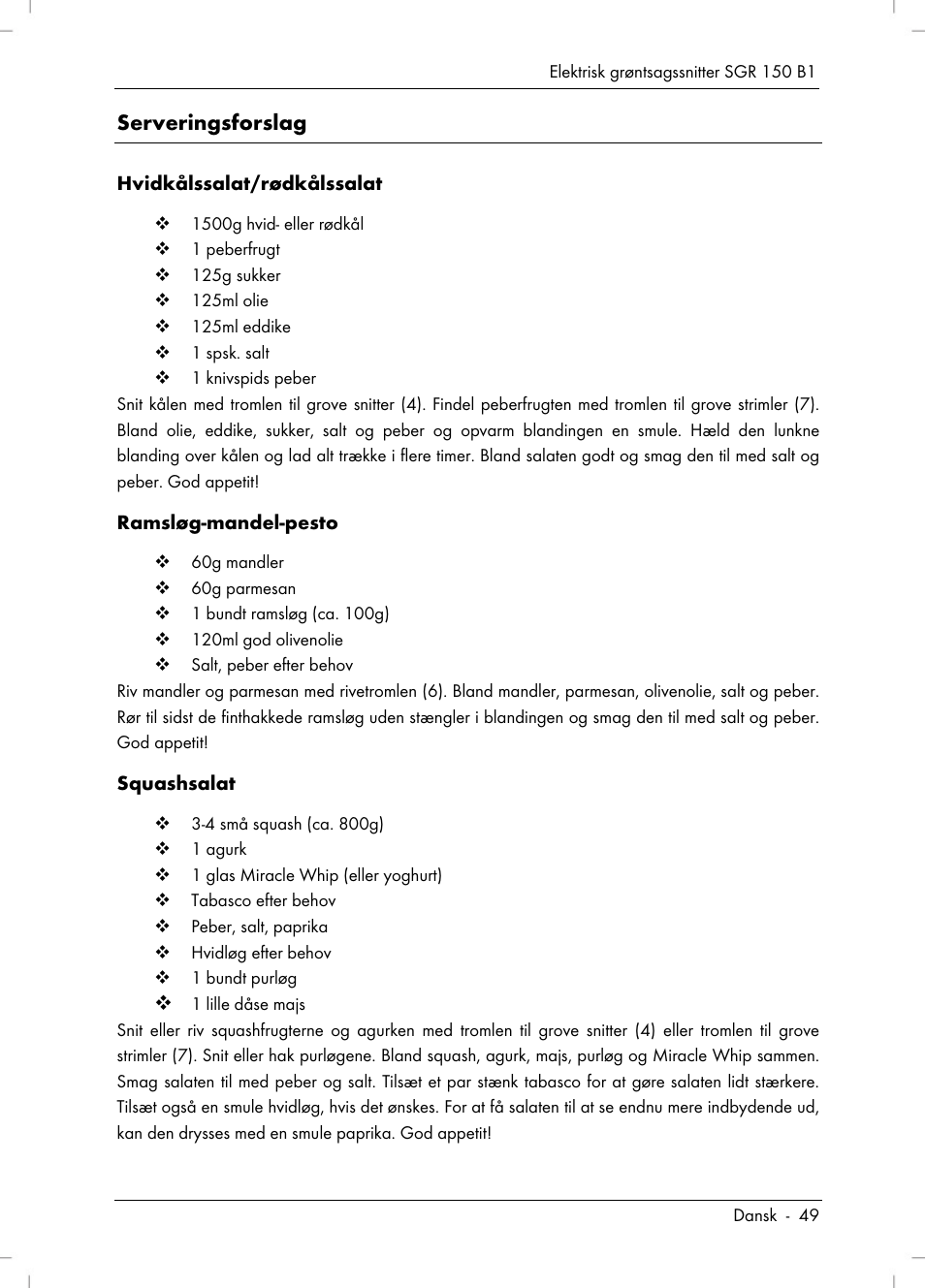 Silvercrest SGR 150 B1 User Manual | Page 51 / 106