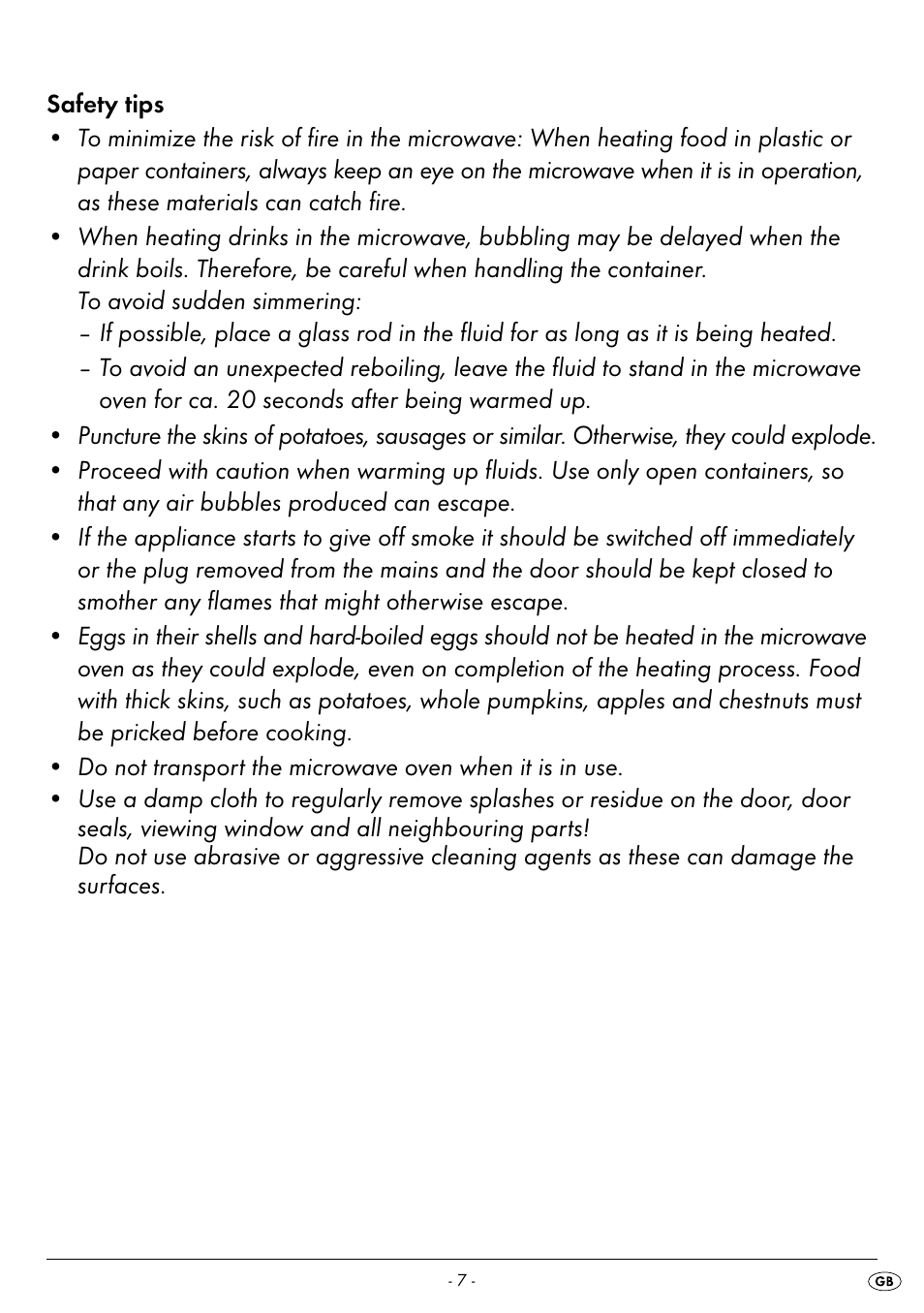 Silvercrest SMW 800 B2 User Manual | Page 10 / 91