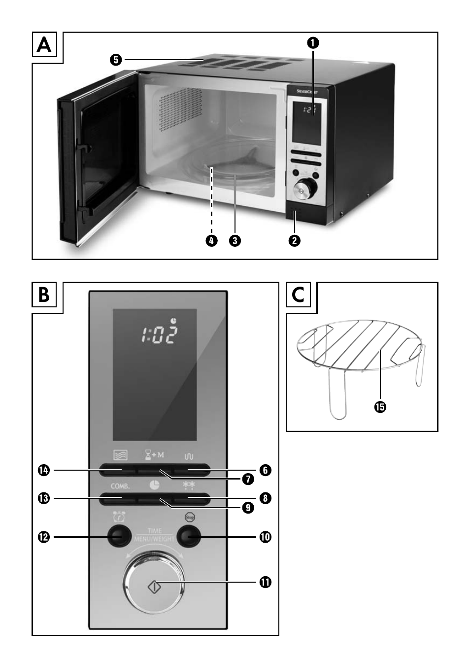 Silvercrest SMW 800 B2 User Manual | Page 3 / 91