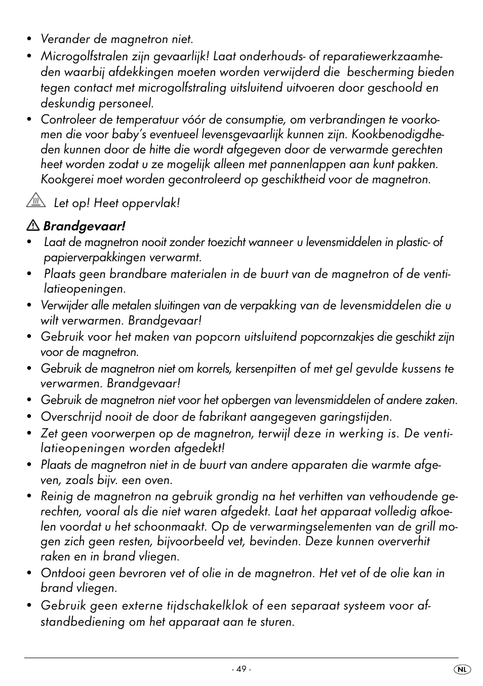 Silvercrest SMW 800 B2 User Manual | Page 52 / 91