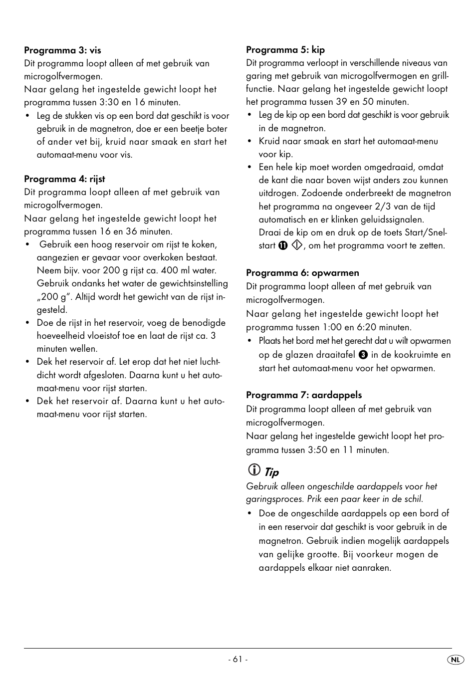 Silvercrest SMW 800 B2 User Manual | Page 64 / 91