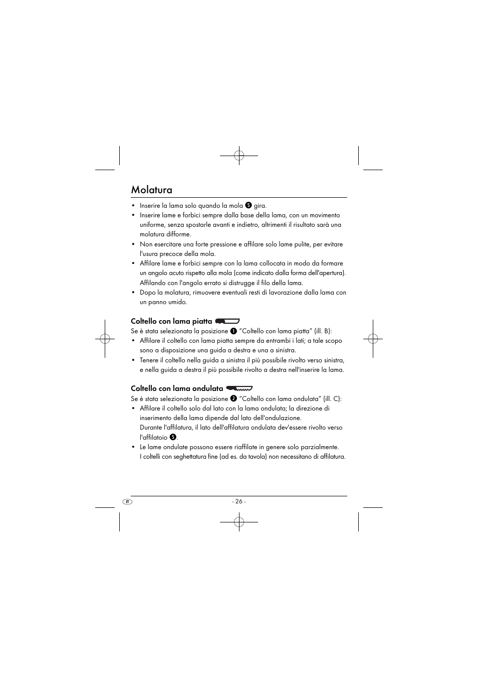 Molatura | Silvercrest SEAS 20 A1 User Manual | Page 29 / 54