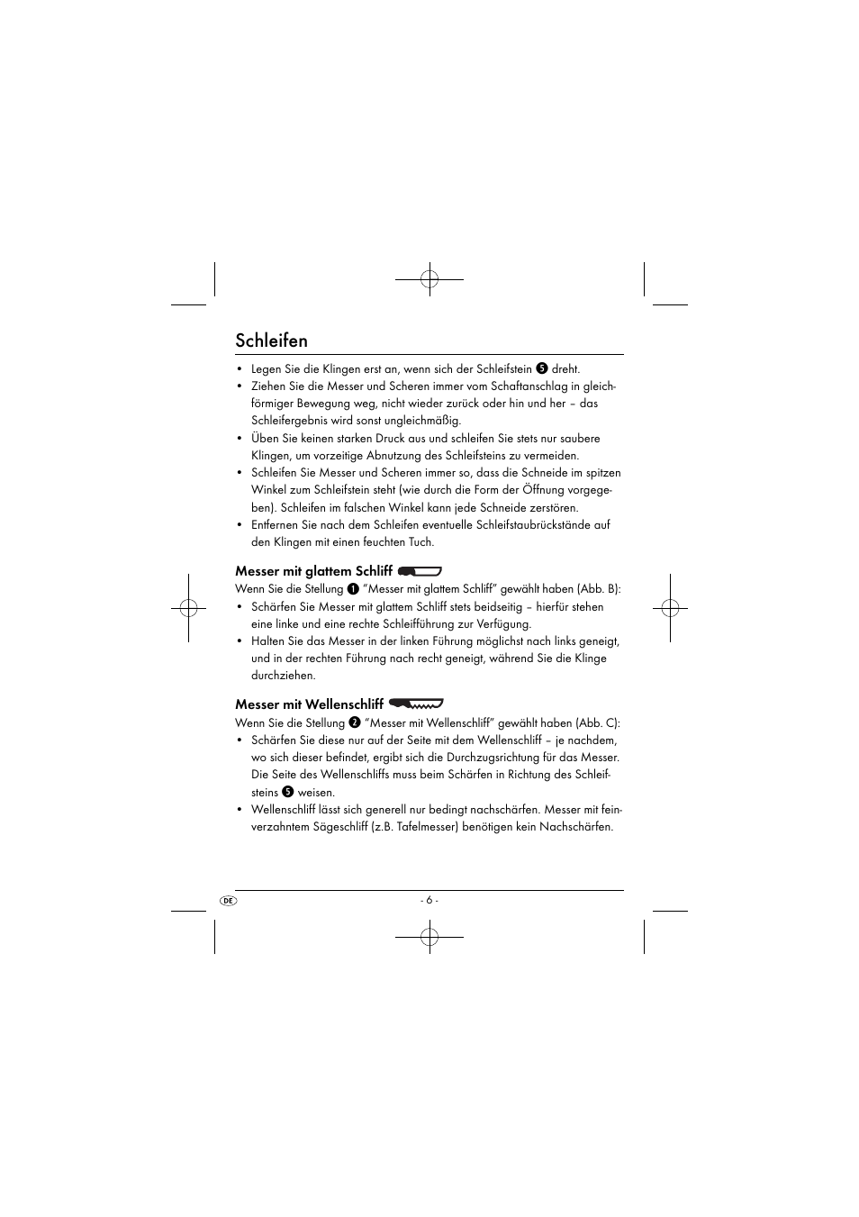 Schleifen | Silvercrest SEAS 20 A1 User Manual | Page 9 / 54