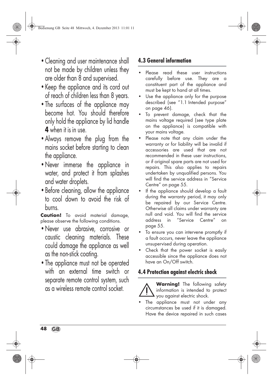 Silvercrest SSWE 1400 A1 User Manual | Page 50 / 58