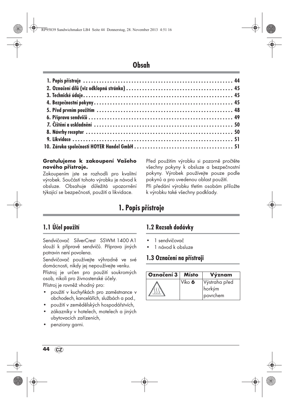 Silvercrest SSWM 1400 A1 User Manual | Page 46 / 78