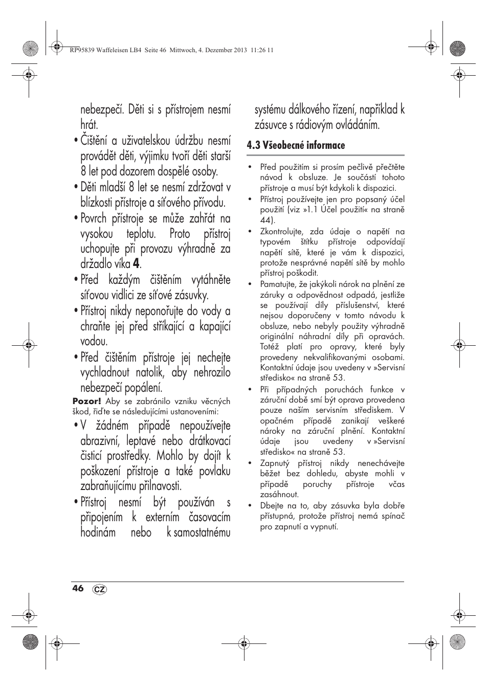 Silvercrest SSWE 1400 A1 User Manual | Page 48 / 78