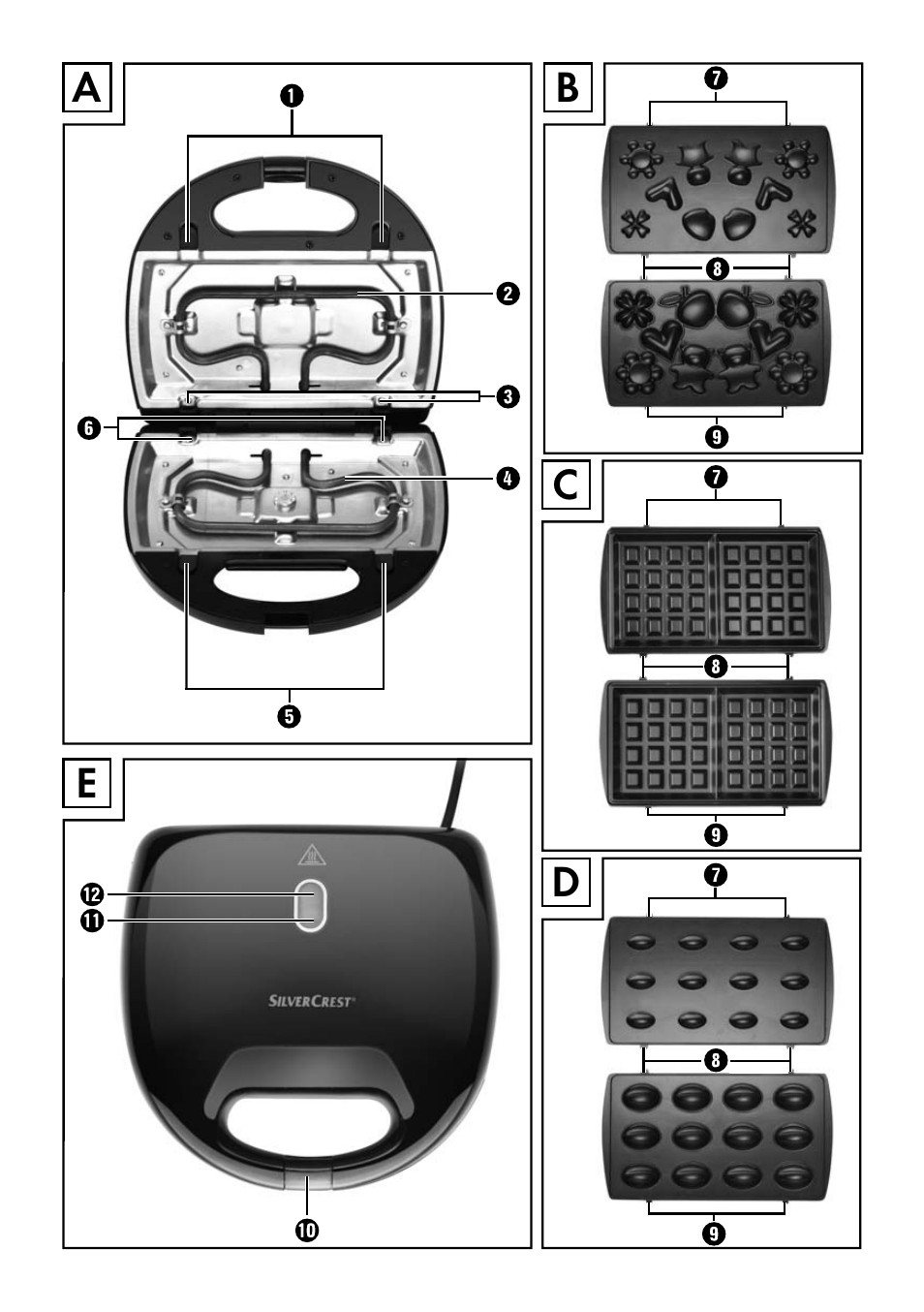 Silvercrest SWEW 750 A1 User Manual | Page 3 / 85