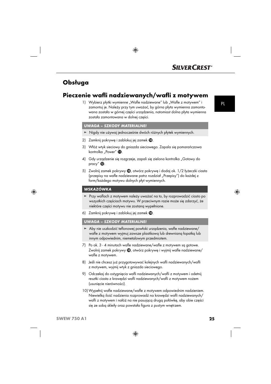 Silvercrest SWEW 750 A1 User Manual | Page 28 / 101