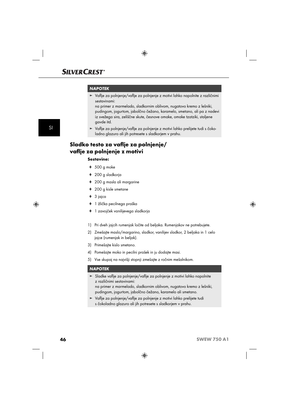 Silvercrest SWEW 750 A1 User Manual | Page 49 / 101