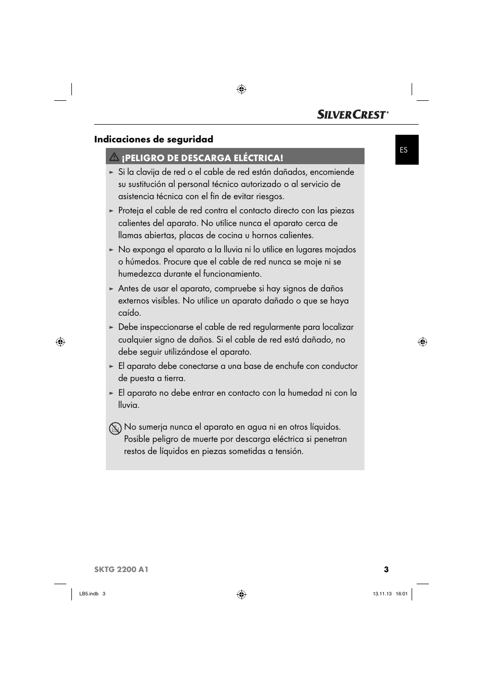 Silvercrest SKTG 2200 A1 User Manual | Page 6 / 54
