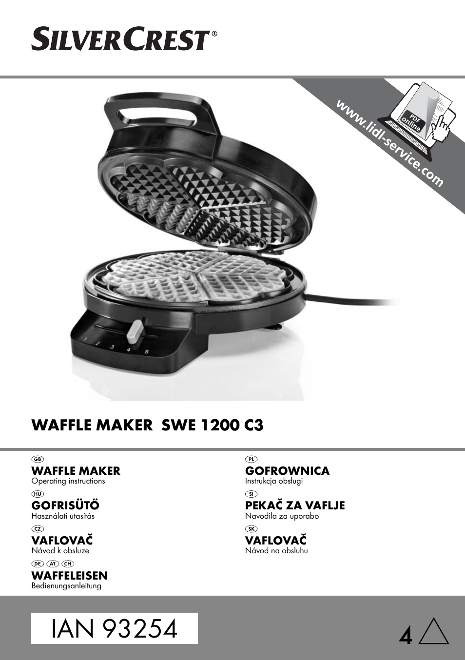 Silvercrest SWE 1200 C3 User Manual | 88 pages