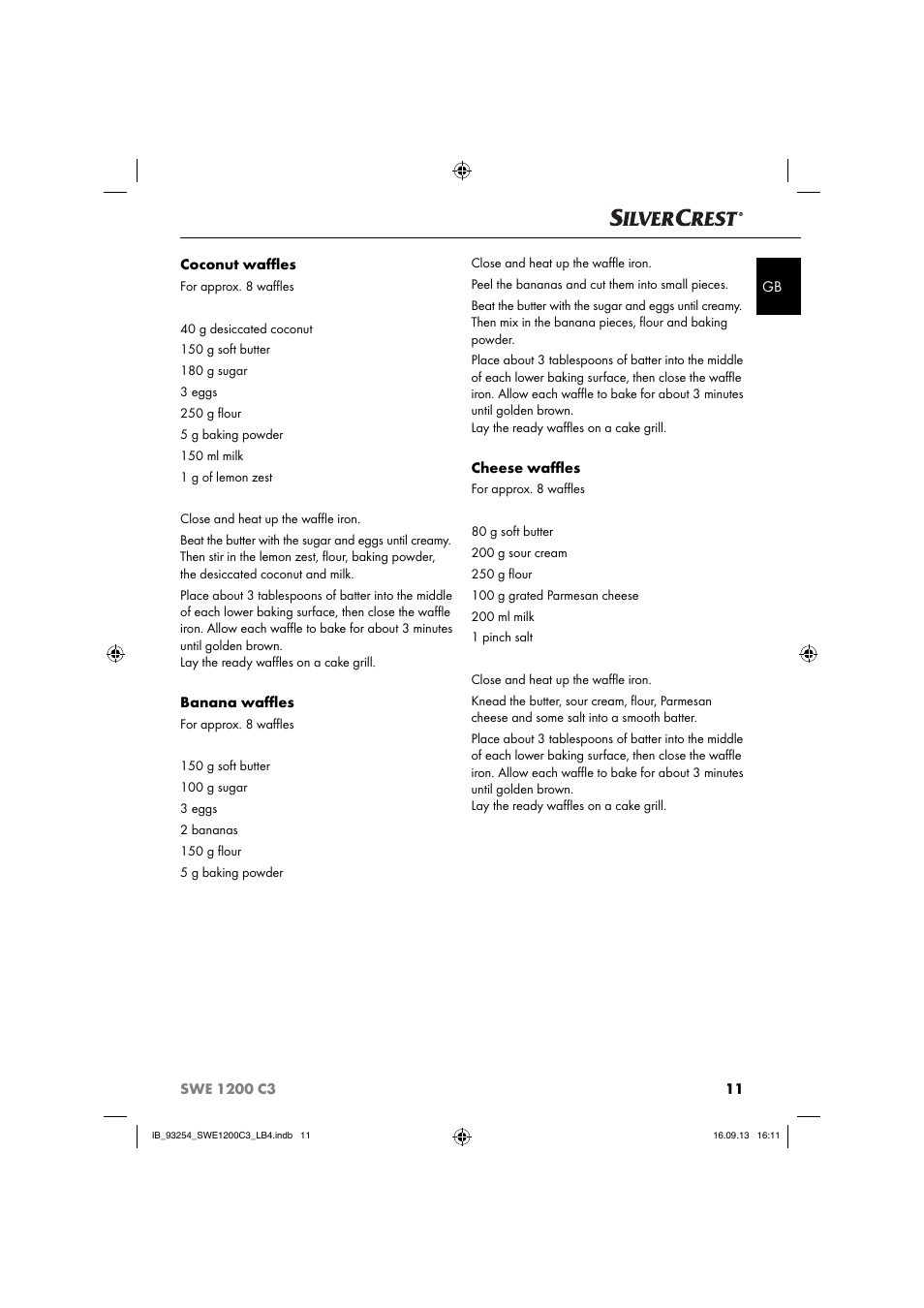 Silvercrest SWE 1200 C3 User Manual | Page 14 / 88