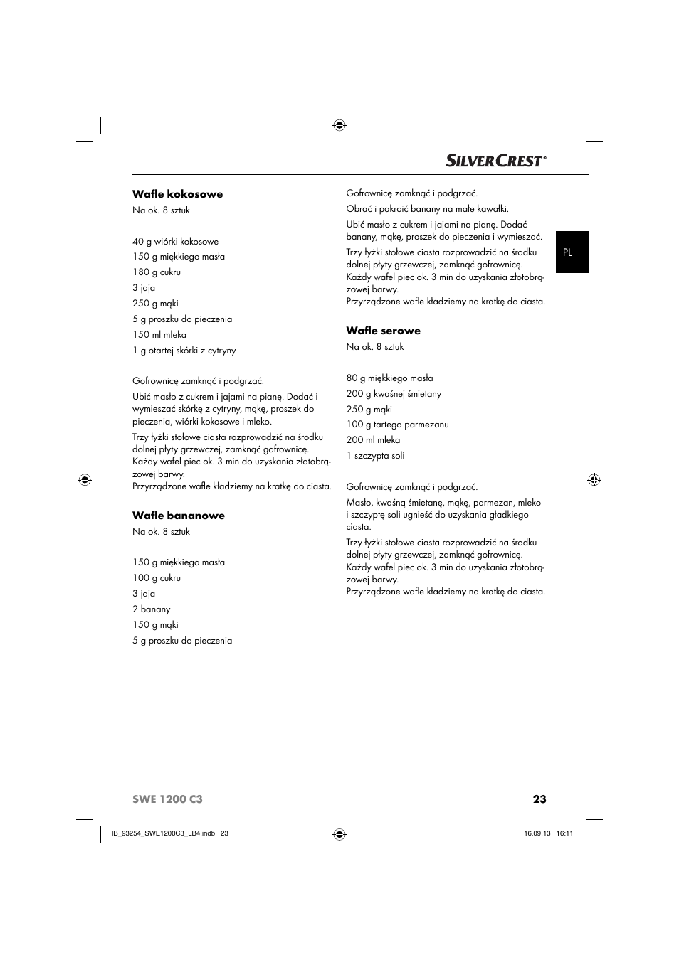 Silvercrest SWE 1200 C3 User Manual | Page 26 / 88
