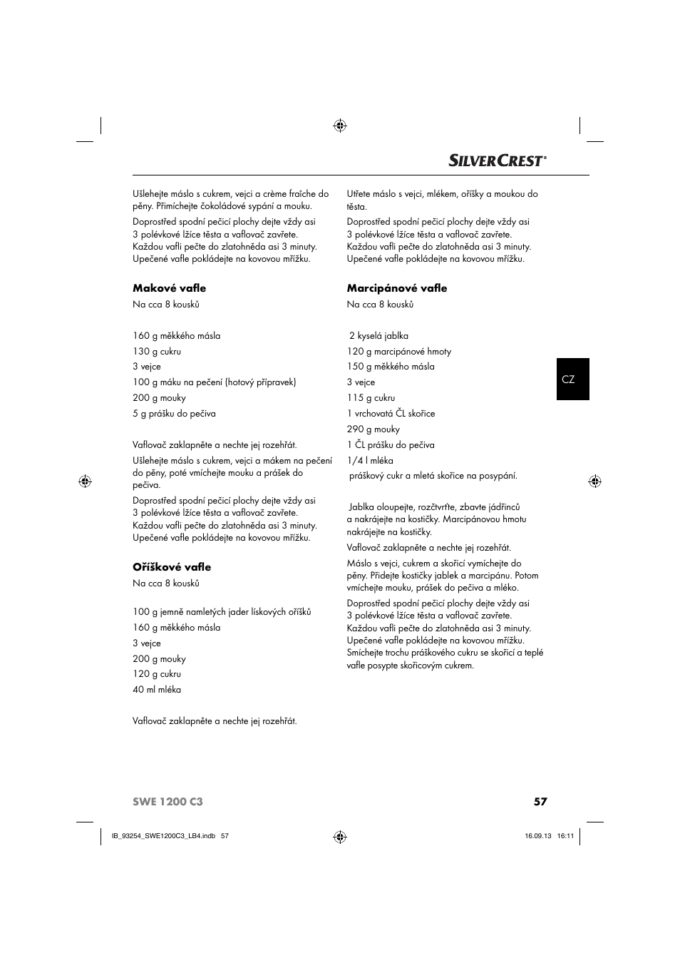 Silvercrest SWE 1200 C3 User Manual | Page 60 / 88