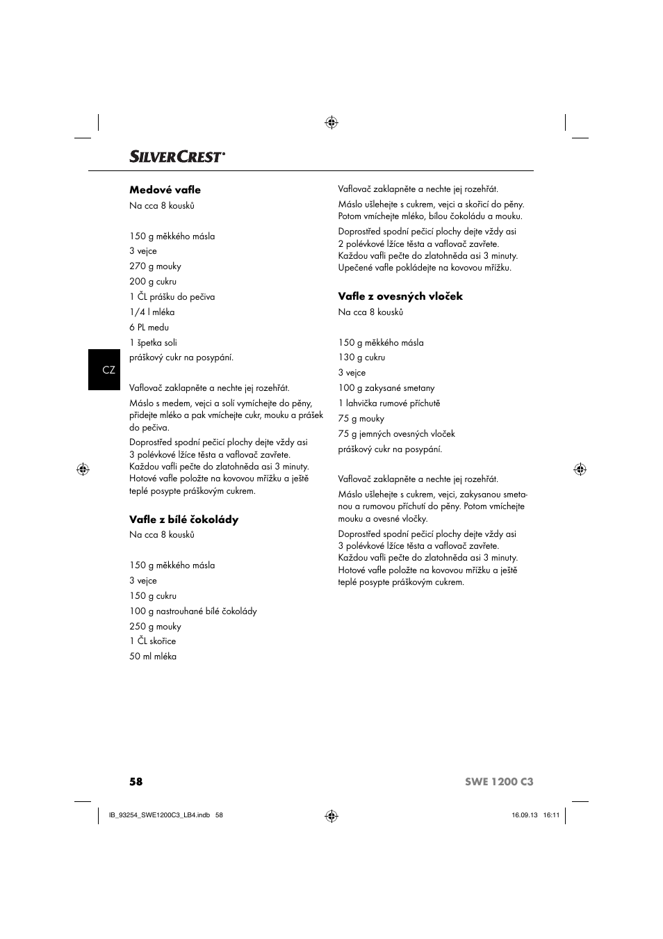 Silvercrest SWE 1200 C3 User Manual | Page 61 / 88