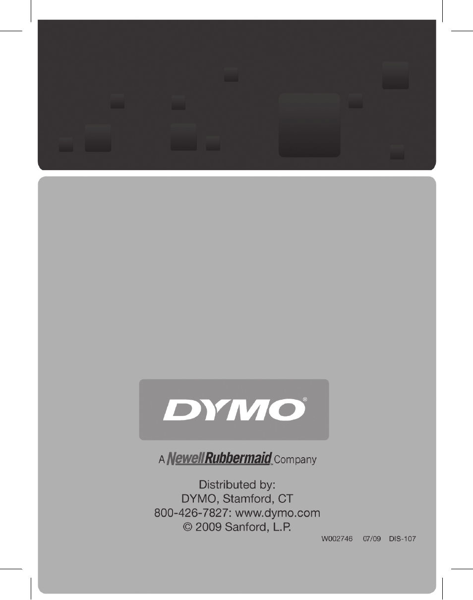 Dymo 360D User Manual | Page 30 / 30