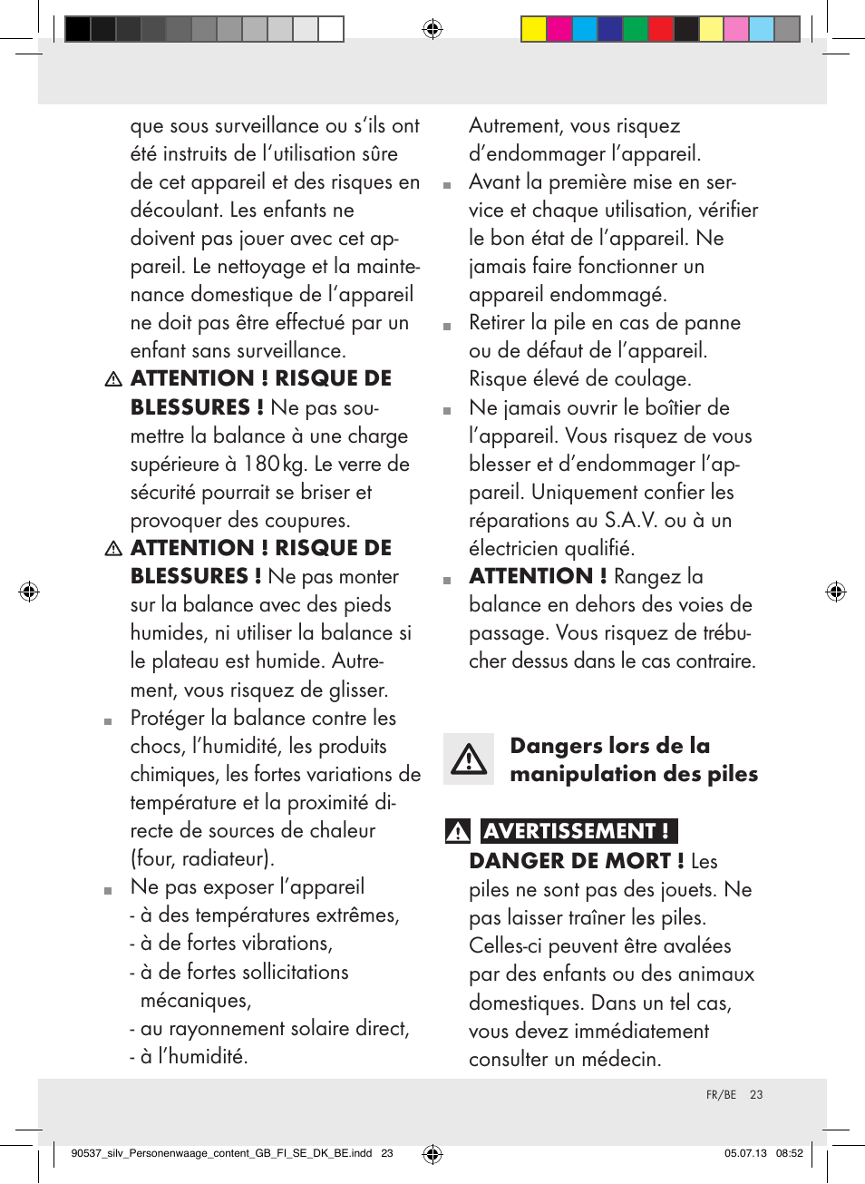 Silvercrest Z31690/Z31279A User Manual | Page 23 / 37