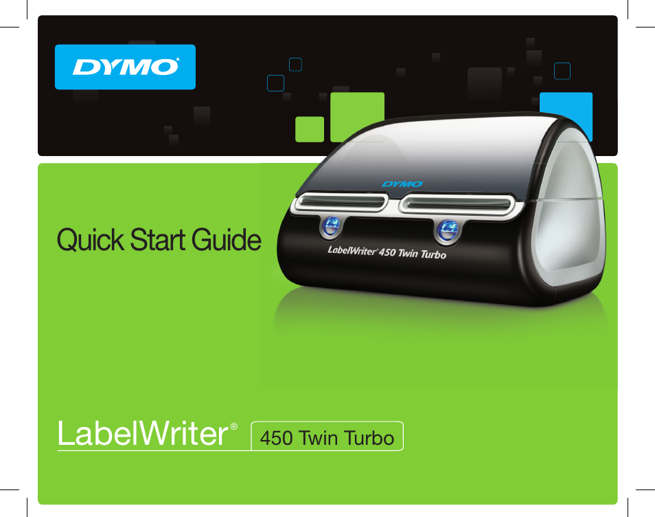 Dymo 450 TWIN TURBO User Manual | 14 pages