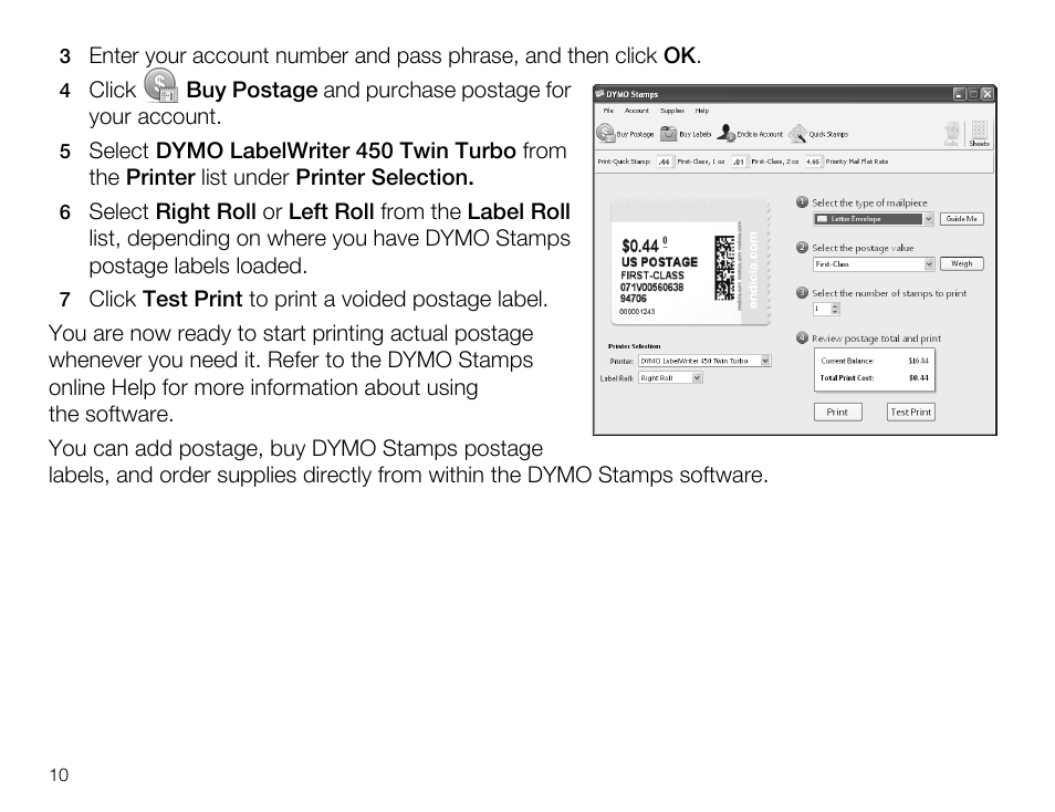 Dymo 450 TWIN TURBO User Manual | Page 12 / 14