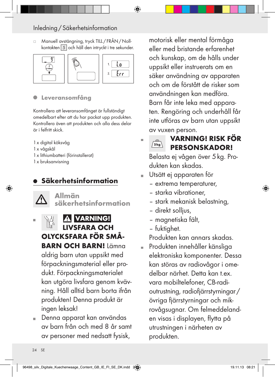 Silvercrest Z29852A/Z29852B User Manual | Page 24 / 67