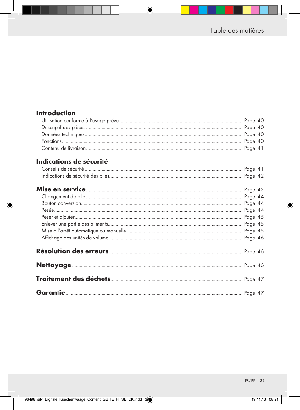 Silvercrest Z29852A/Z29852B User Manual | Page 39 / 67