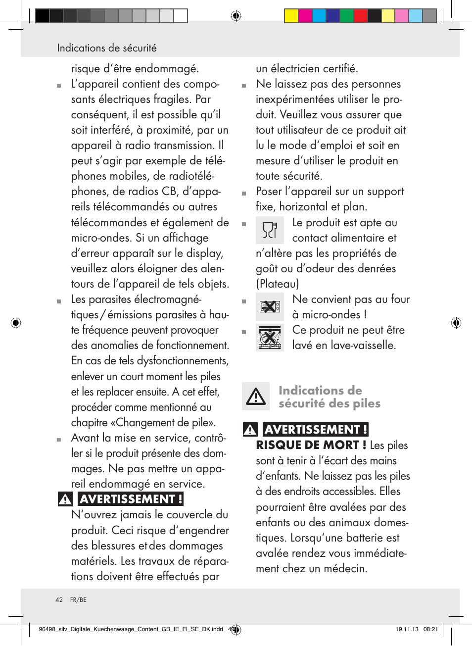 Silvercrest Z29852A/Z29852B User Manual | Page 42 / 67
