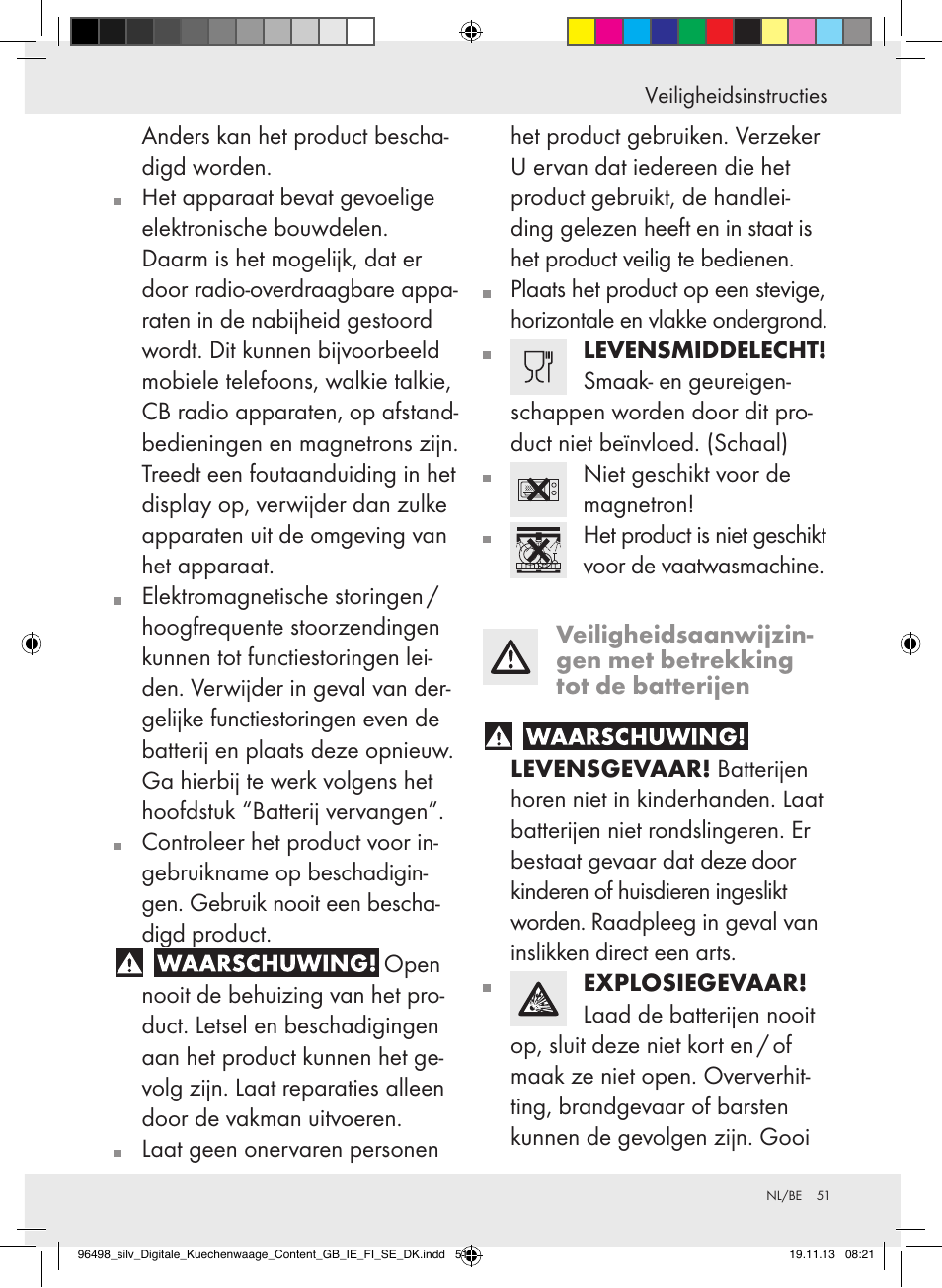 Silvercrest Z29852A/Z29852B User Manual | Page 51 / 67