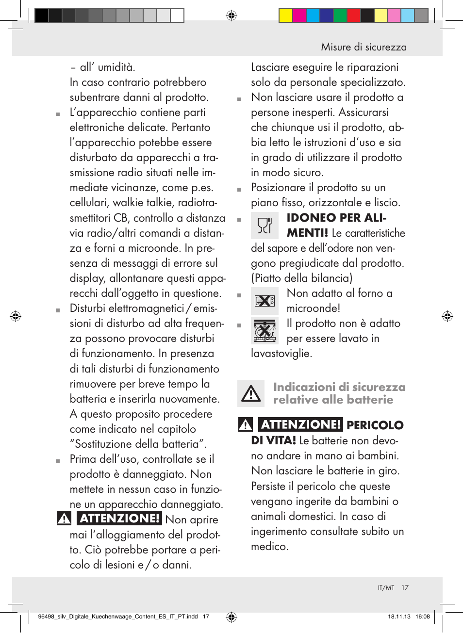 Silvercrest Z29852A/Z29852B User Manual | Page 17 / 51