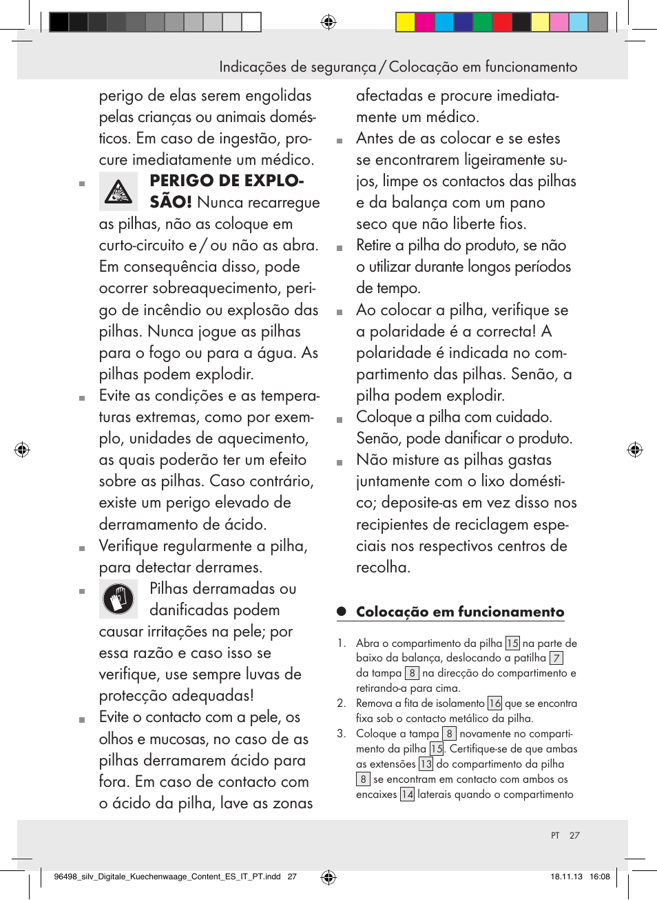 Silvercrest Z29852A/Z29852B User Manual | Page 27 / 51