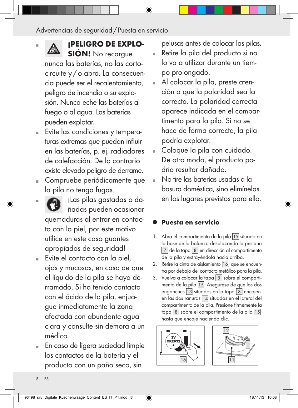 Silvercrest Z29852A/Z29852B User Manual | Page 8 / 51
