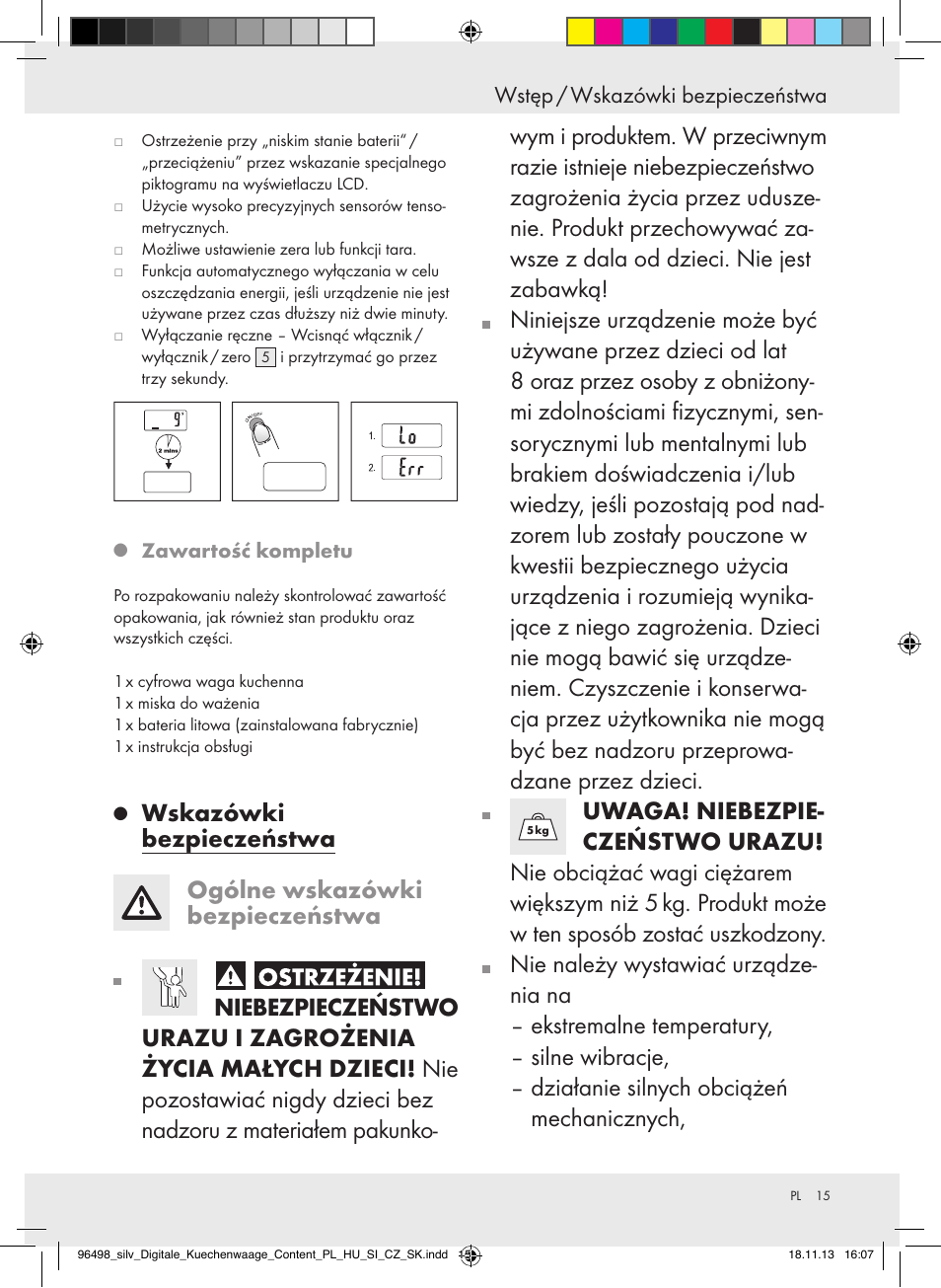 Silvercrest Z29852A/Z29852B User Manual | Page 15 / 69