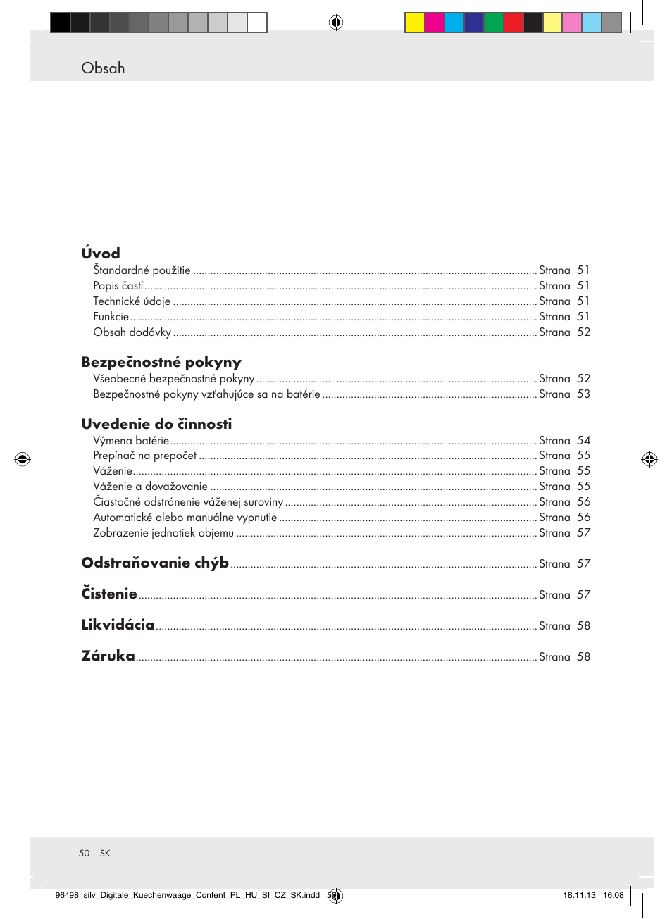Silvercrest Z29852A/Z29852B User Manual | Page 50 / 69