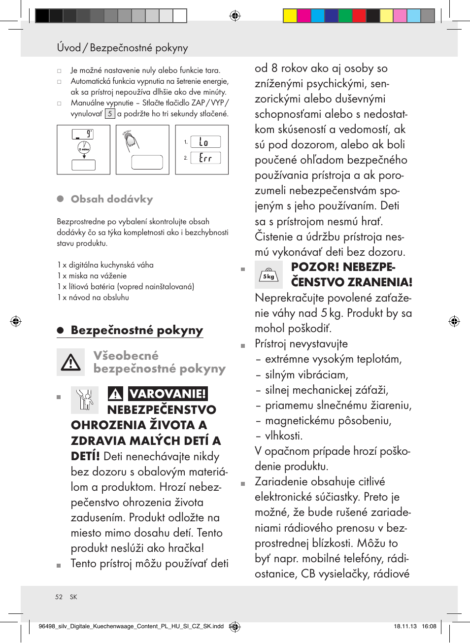 Silvercrest Z29852A/Z29852B User Manual | Page 52 / 69