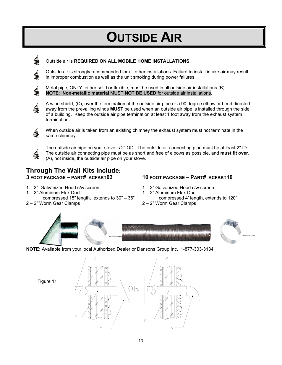 Utside | Dansons Group CC3 User Manual | Page 13 / 37