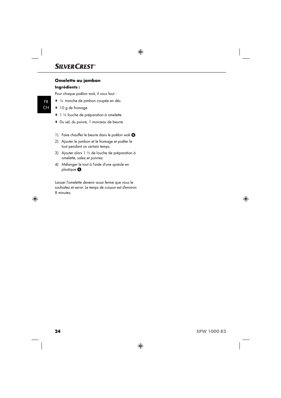 Silvercrest SPW 1000 B2 User Manual | Page 27 / 52
