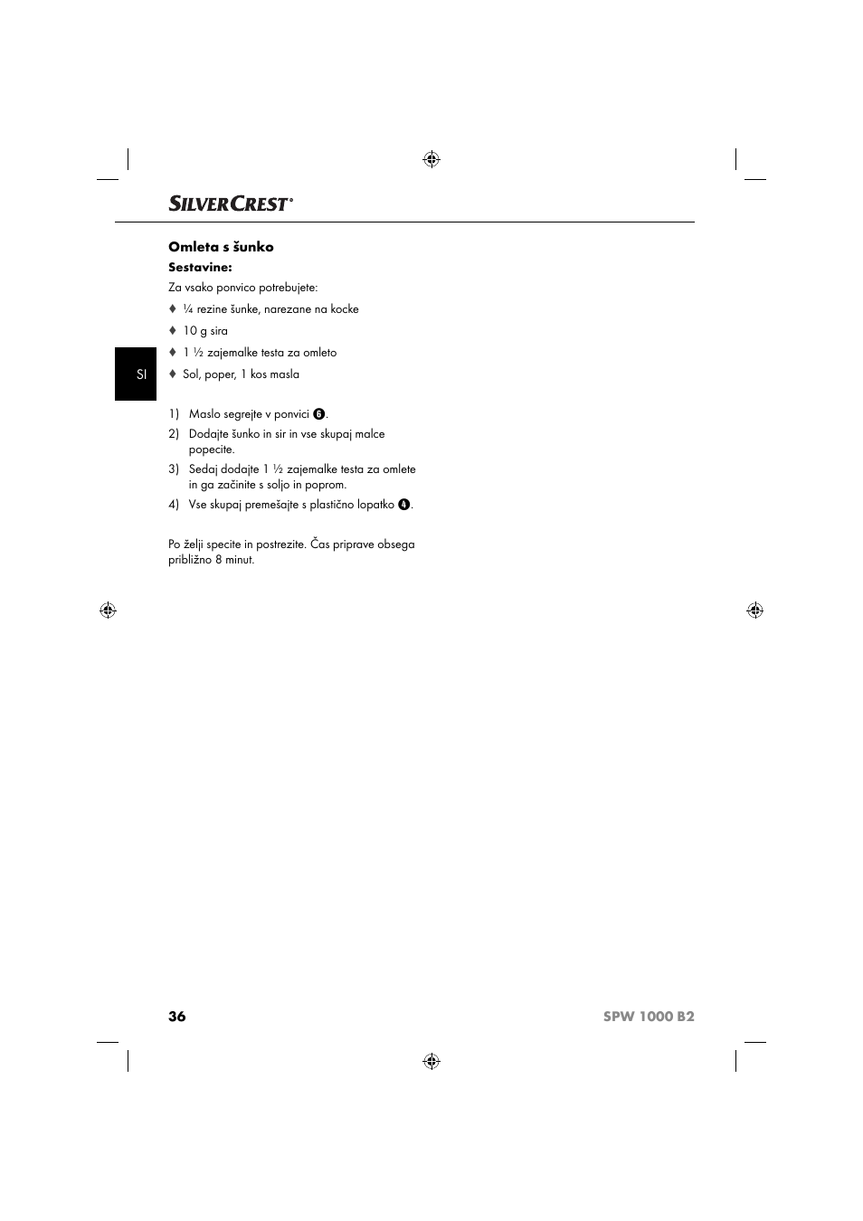 Silvercrest SPW 1000 B2 User Manual | Page 39 / 64