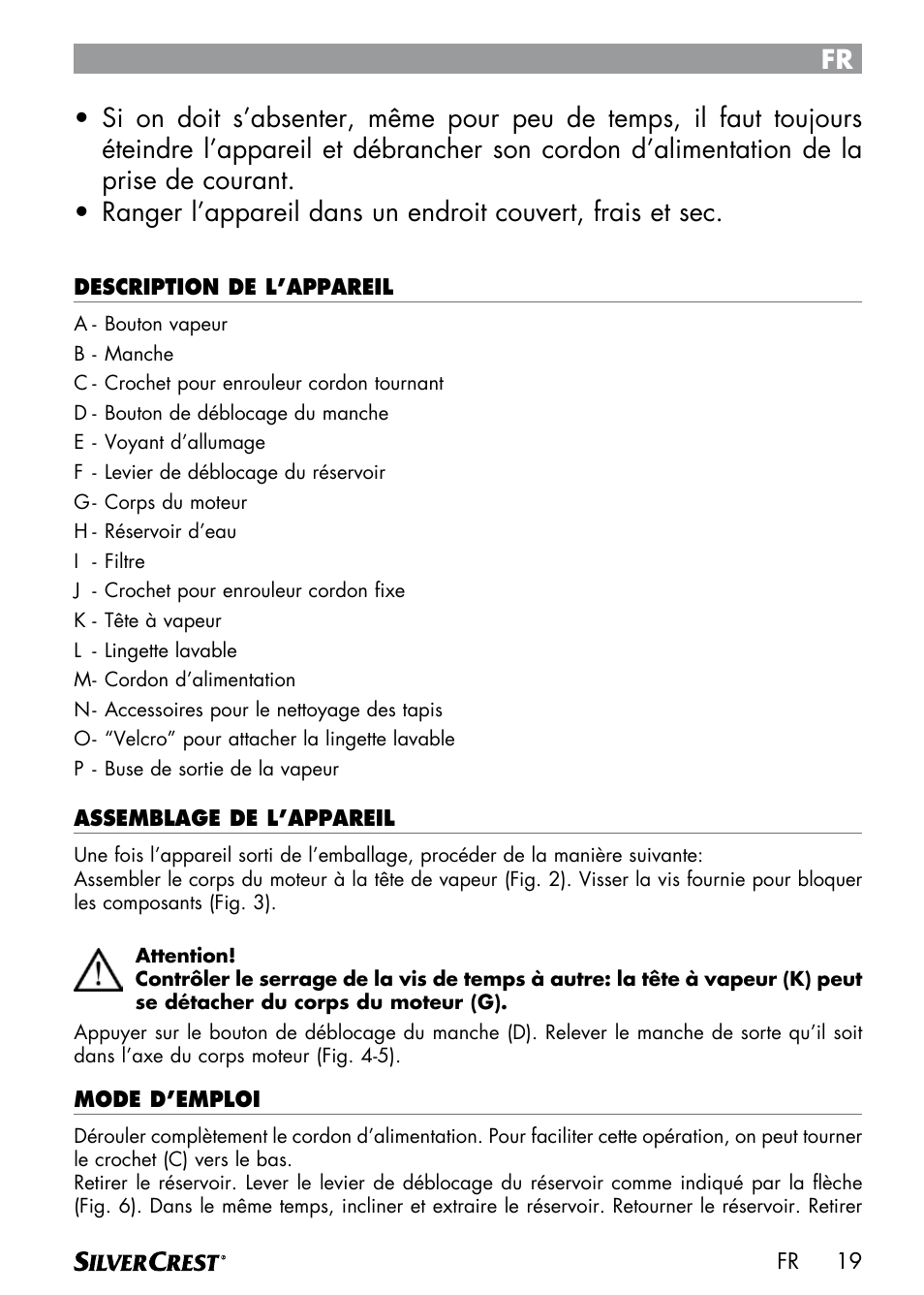 Silvercrest SDM 1500 A1 User Manual | Page 21 / 64