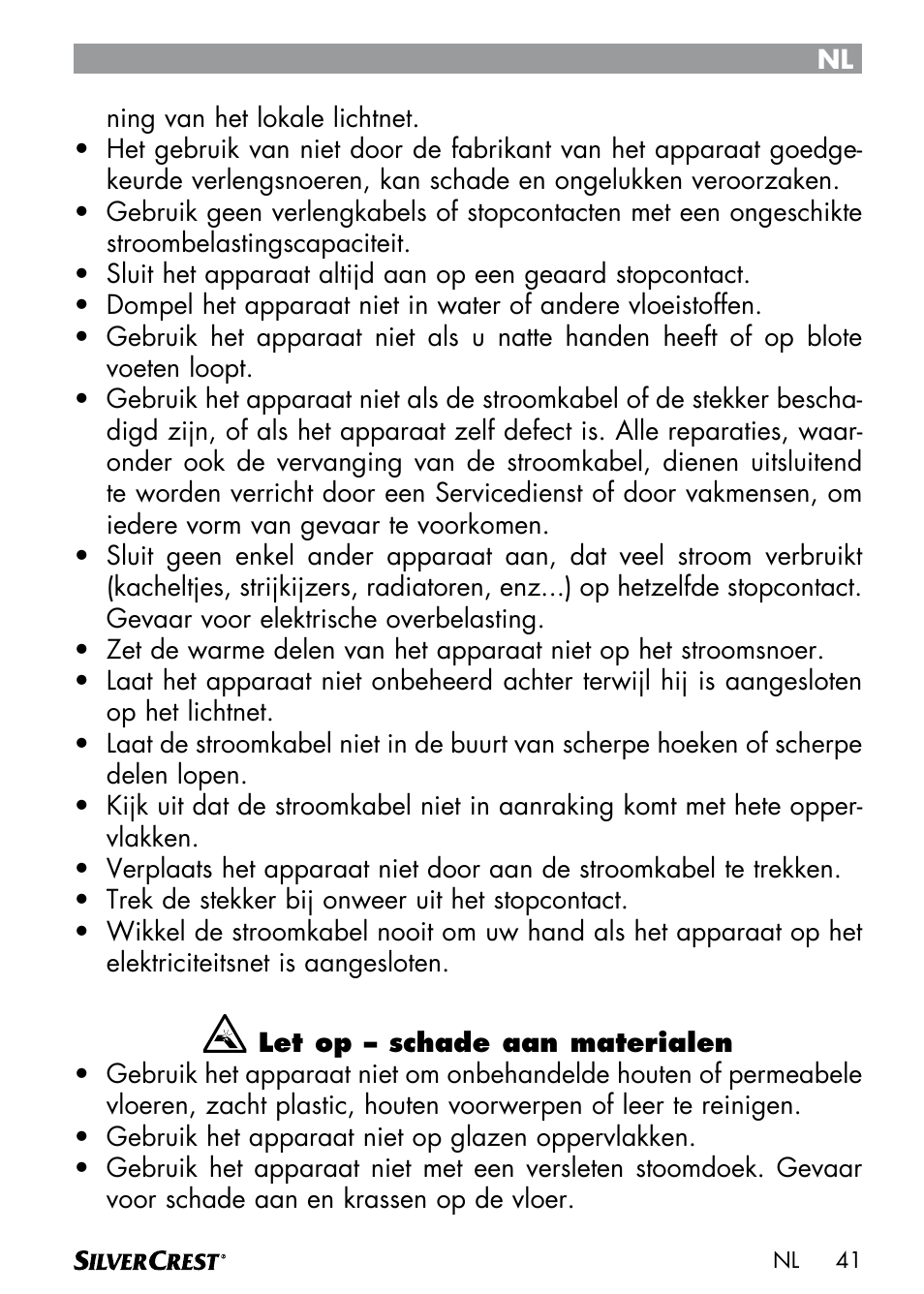 Silvercrest SDM 1500 A1 User Manual | Page 43 / 64