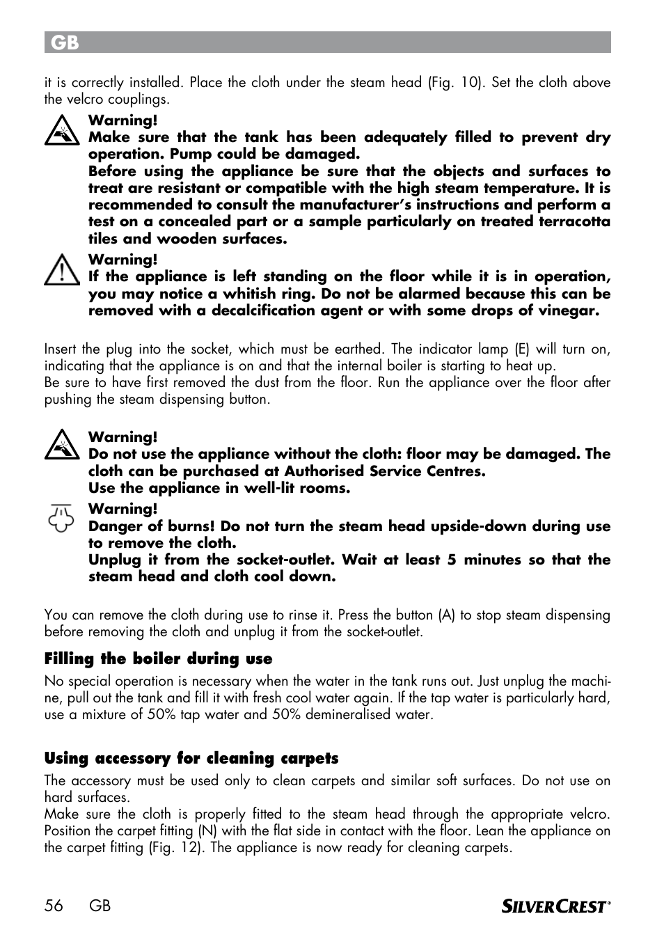 Silvercrest SDM 1500 A1 User Manual | Page 58 / 64