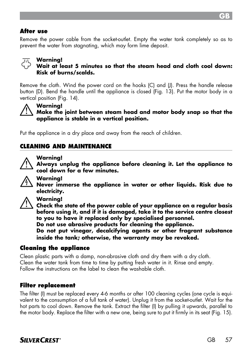 Silvercrest SDM 1500 A1 User Manual | Page 59 / 64