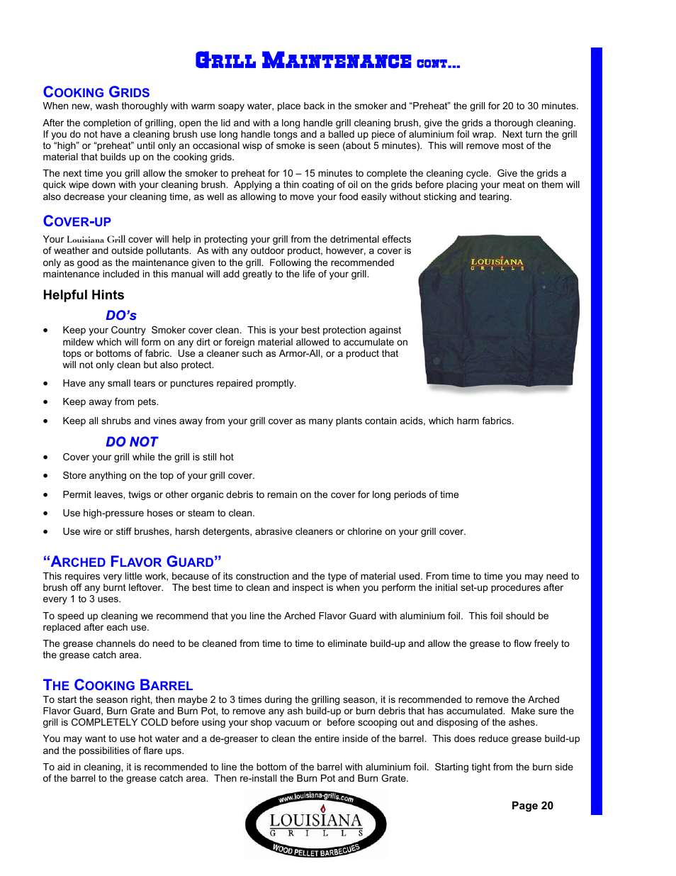 Rill, Aintenance | Dansons Group 680 User Manual | Page 20 / 24