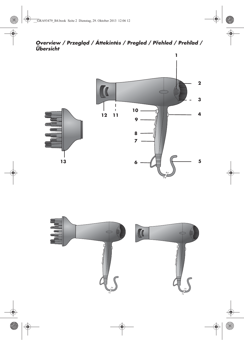 Silvercrest SHTR 2200 B1 User Manual | Page 3 / 66