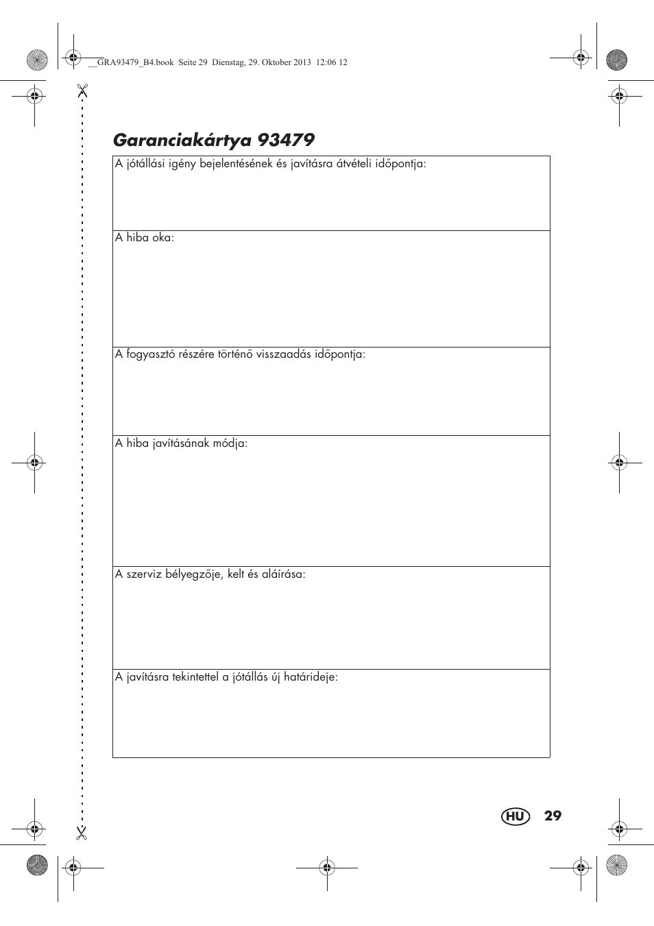 Silvercrest SHTR 2200 B1 User Manual | Page 31 / 66