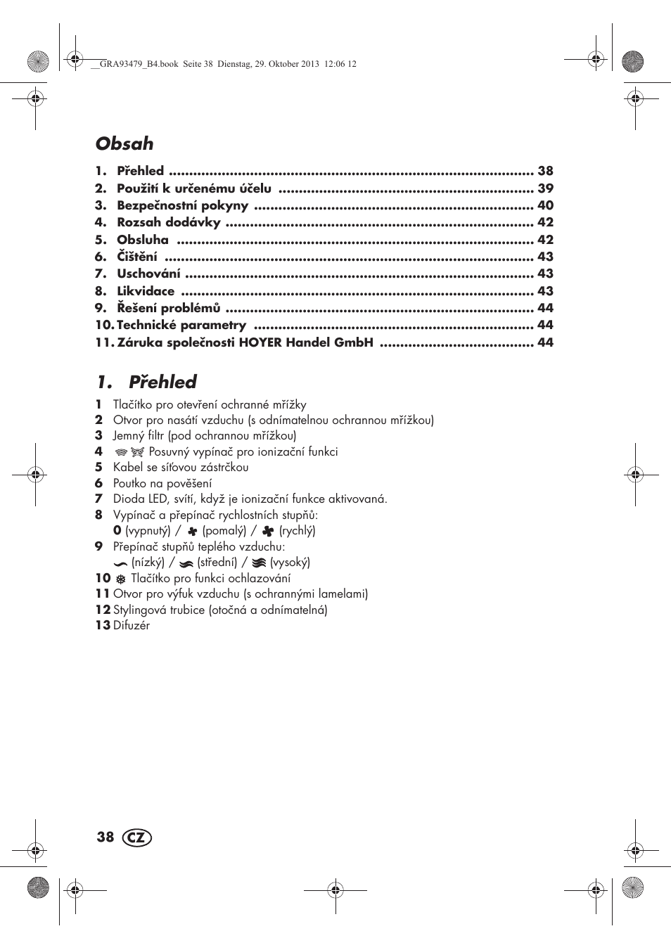 Silvercrest SHTR 2200 B1 User Manual | Page 40 / 66