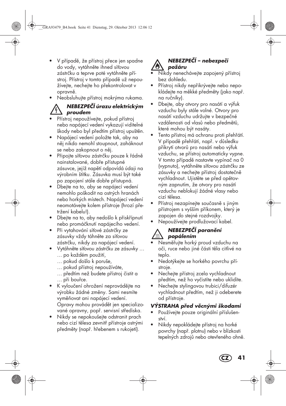 Silvercrest SHTR 2200 B1 User Manual | Page 43 / 66