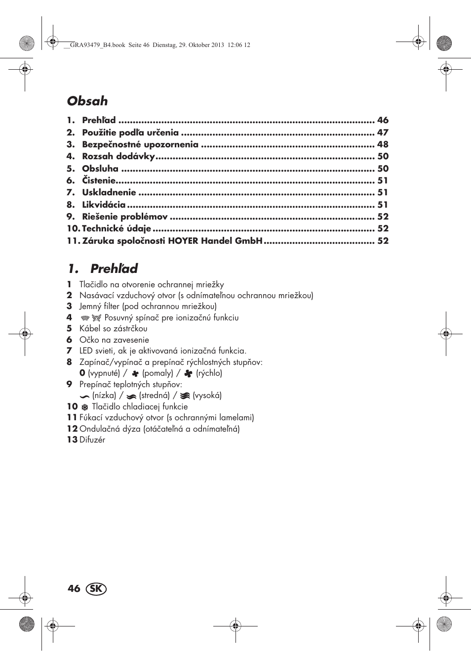 Silvercrest SHTR 2200 B1 User Manual | Page 48 / 66